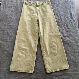 Universal Thread High Rise Sailor Wide Leg Ankle Jean